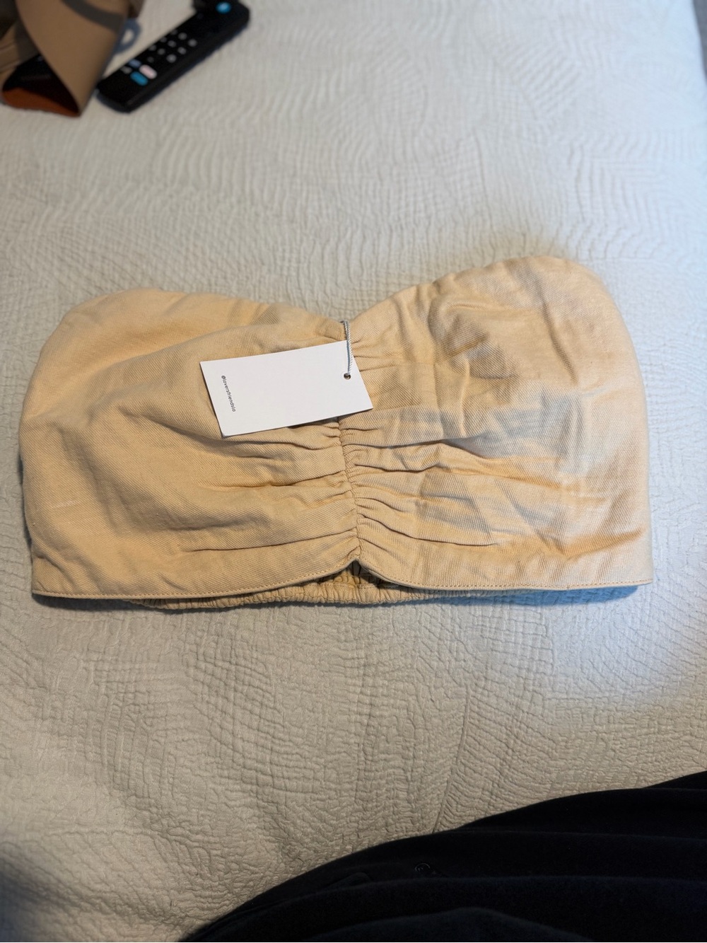 NEW REVOLVE Lovers and FriendsKacey Top in Tan Small